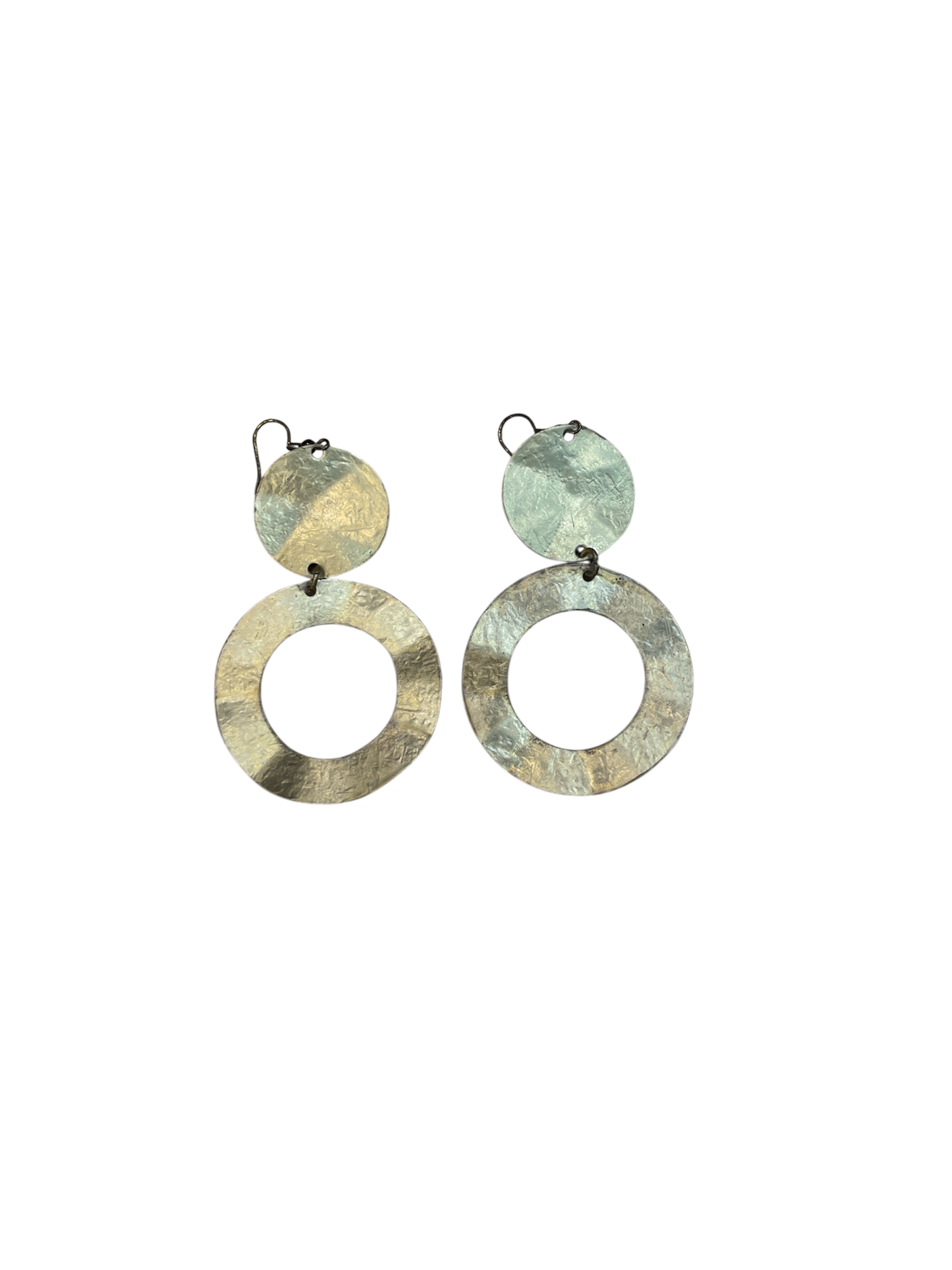 Silver Brass Earrings 1