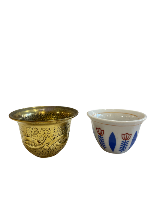 Coffee Set 2 (Brass/Nhas)