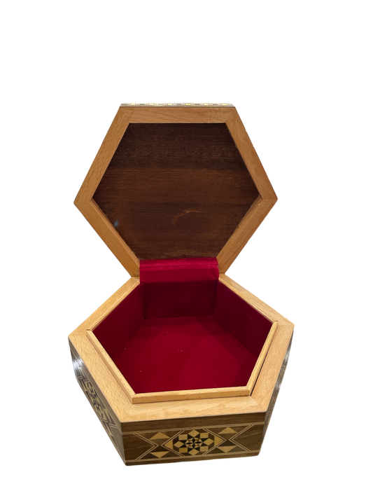 Lebanese Wooden Mosaic Box
