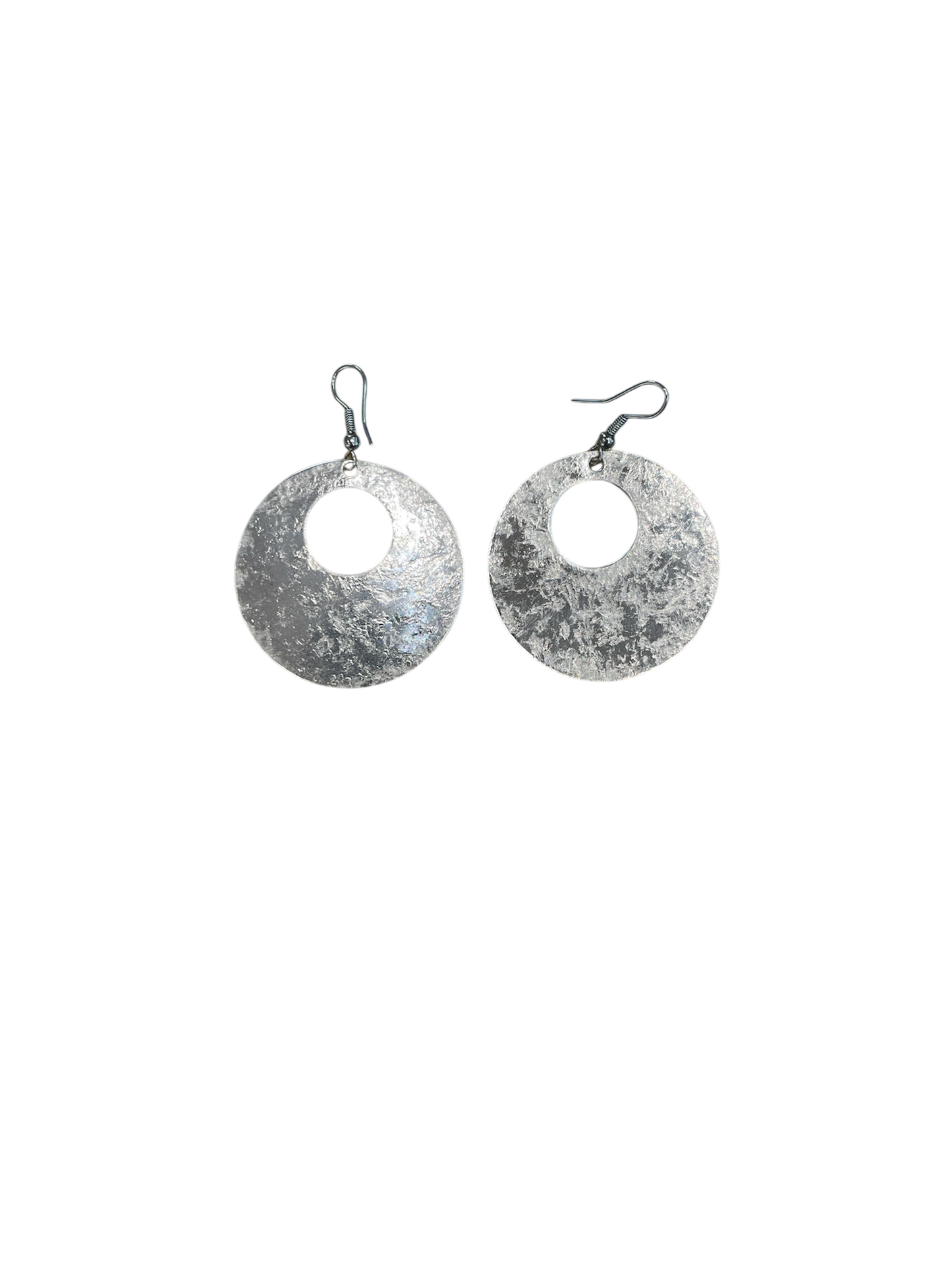 Silver Brass Earrings 4