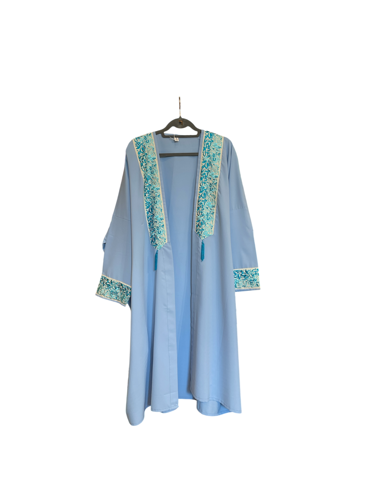 Pale Blue Abaya