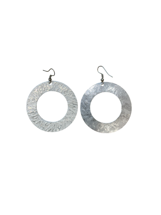 Silver Brass Earrings 5