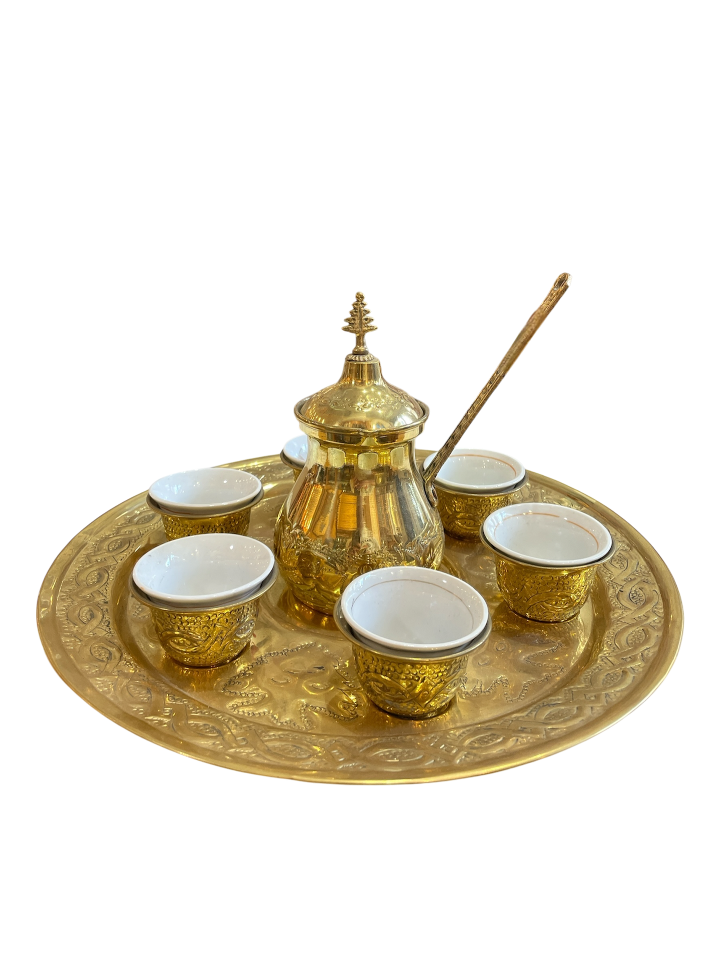 Coffee Set 2 (Brass/Nhas)