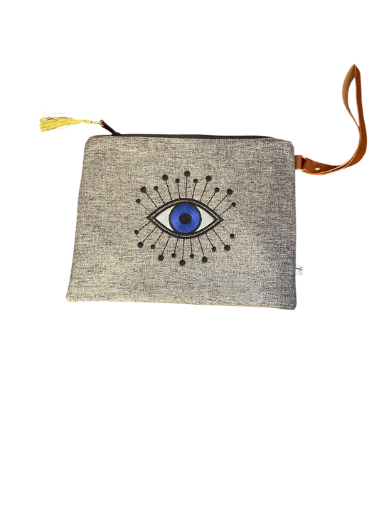 Evil Eye Embroidered Pouches (Multiple Designs)