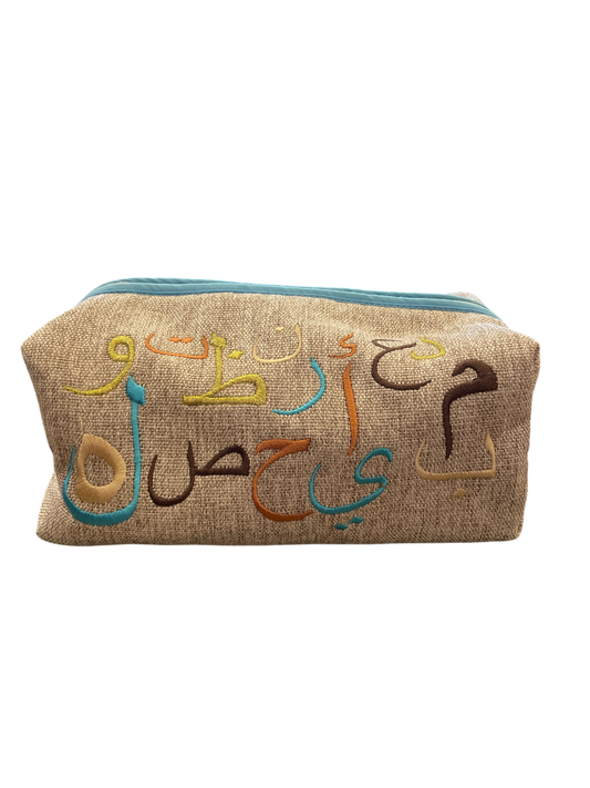 Arabic Letters Pouch