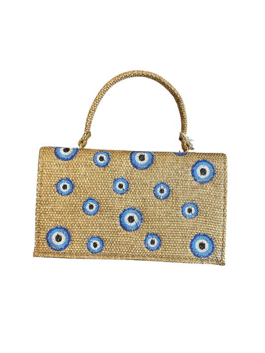 Evil Eyes Convertible Clutch Bag