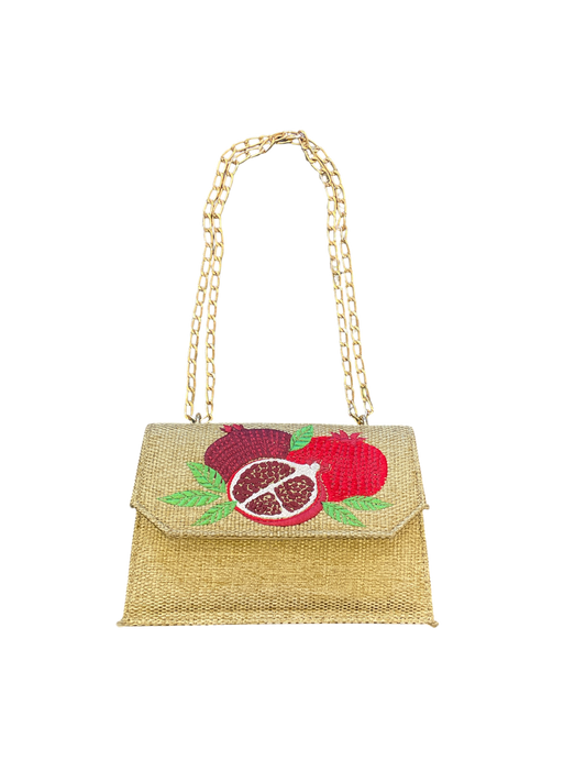 Pomegranate Design Purse