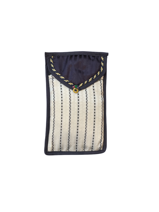 Hand-Stitched Artisan Pouch (Small)