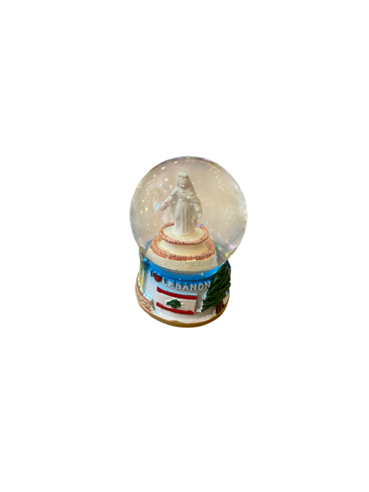 Small Our Lady of Lebanon Globe