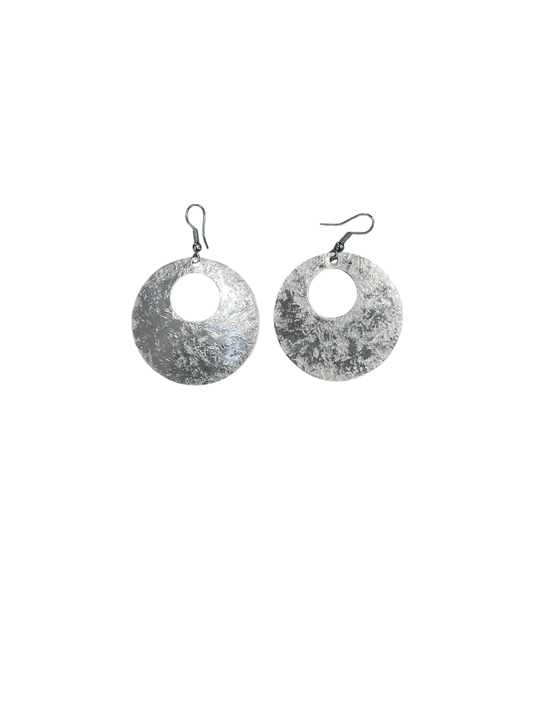 Silver Brass Earrings 4