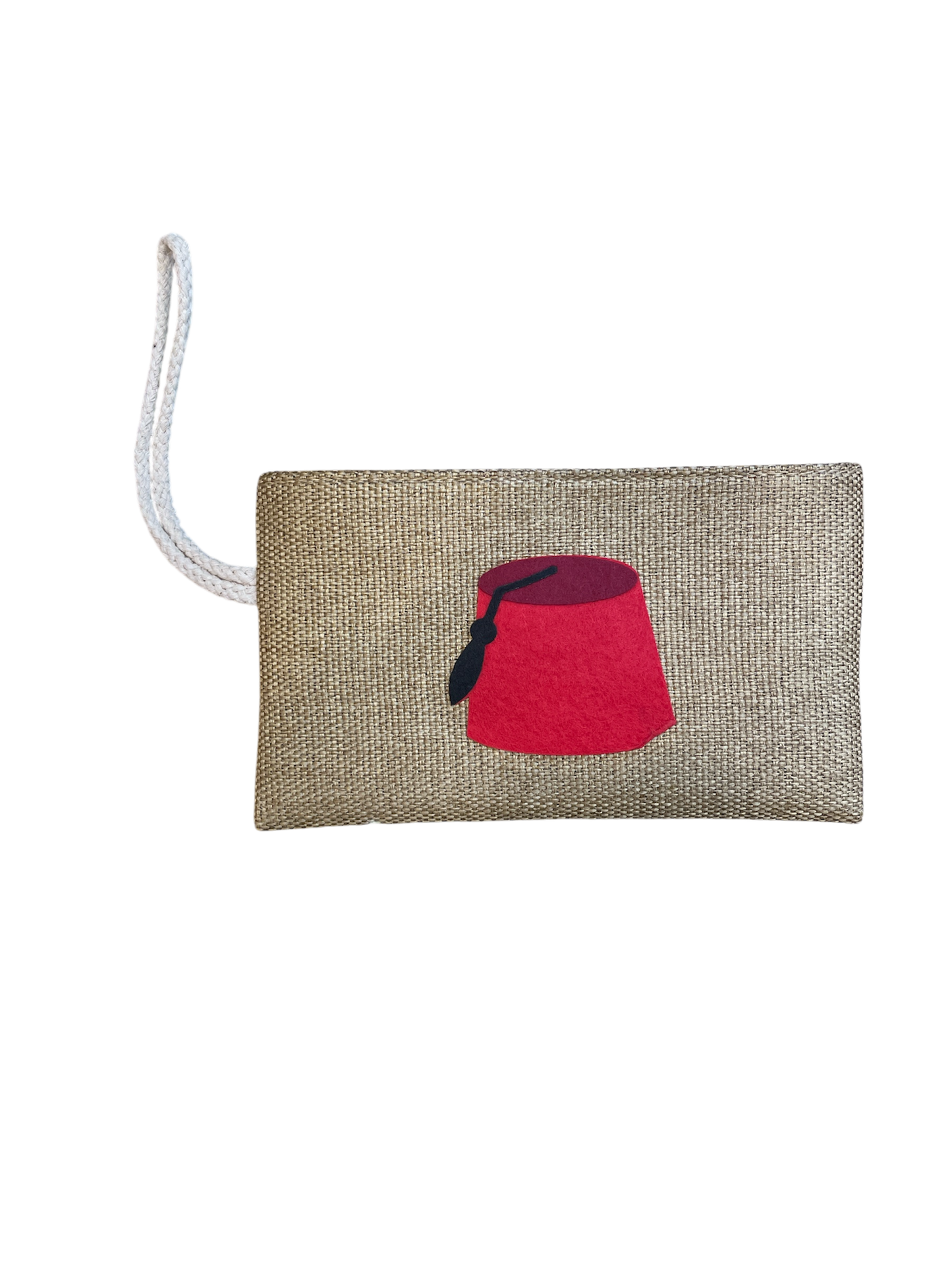 Red Tarboush Pouch