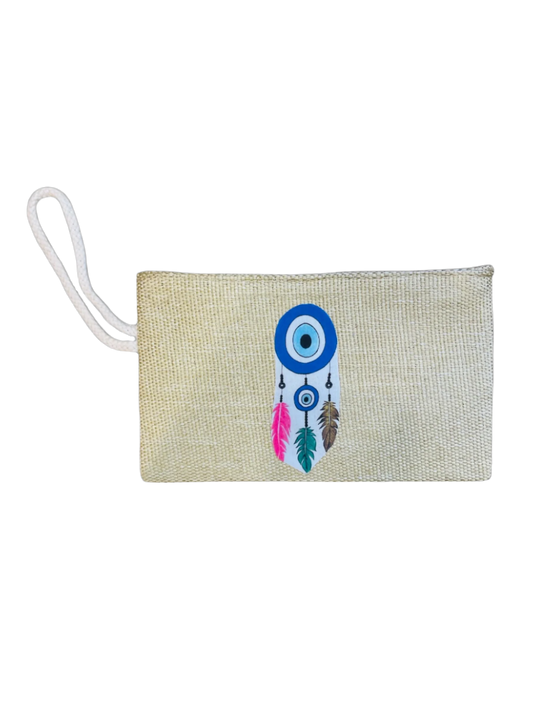 Evil Eye Dream Catcher Pouch