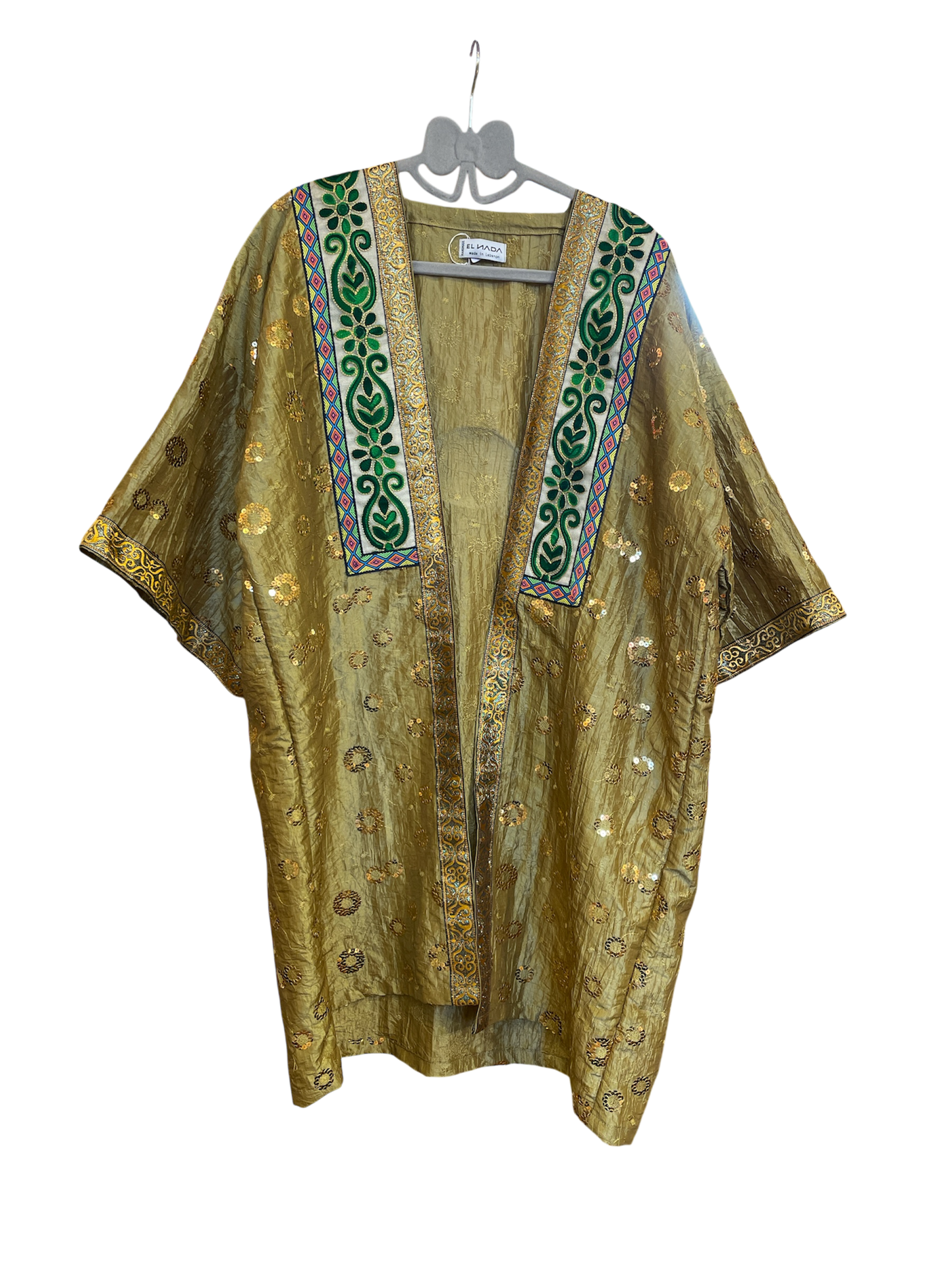 Golden Tafta Abaya