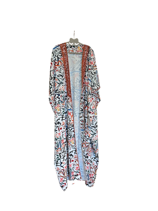 Arabic Calligraphy Abaya